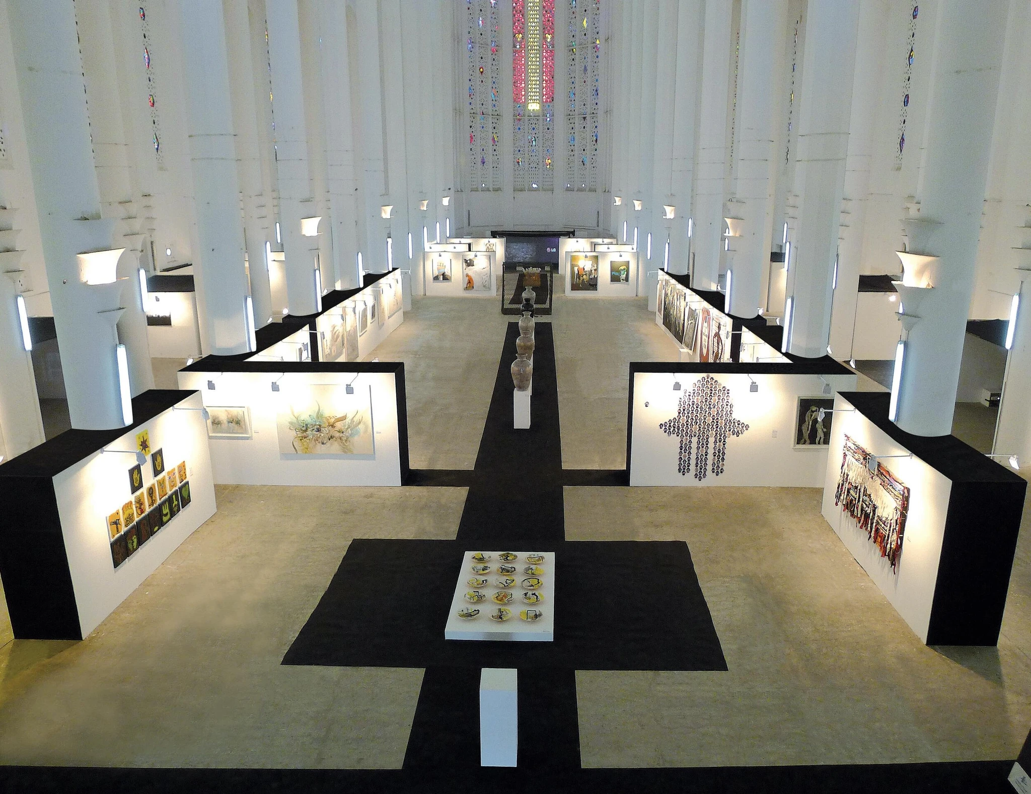 Biennale Internationale de Casablanca 2014. Eglise du Sacré Cœur, Casablanca.